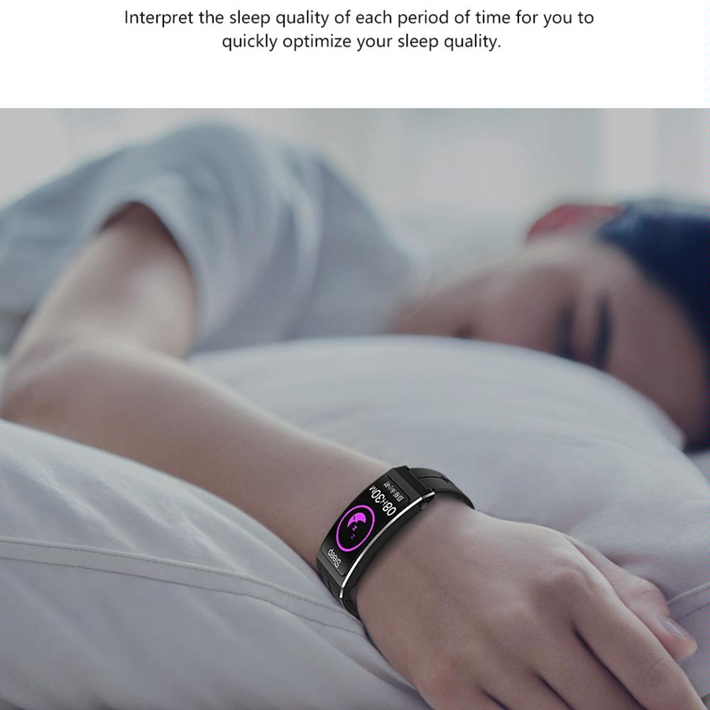 Sleep Oxygen Monitoring Smart Bracelet - Rose Gold