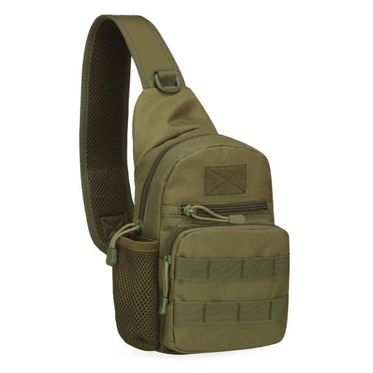 Portable One Shoulder Water Bottle Bag For Outdoor Cycling - Army Green