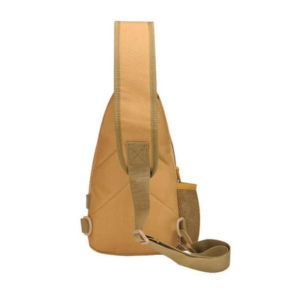 Portable One Shoulder Water Bottle Bag For Outdoor Cycling - Army Green