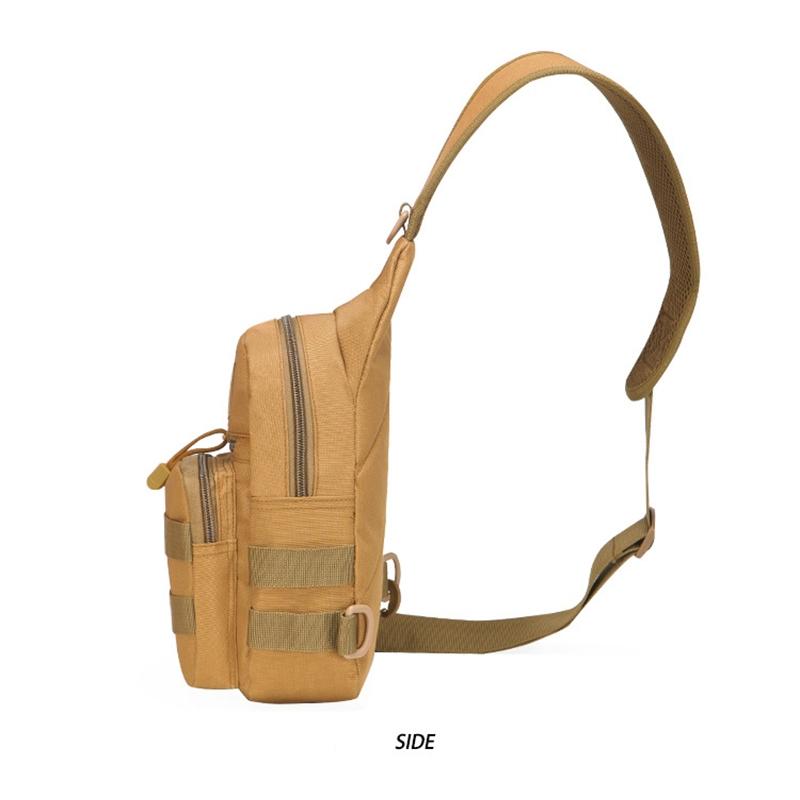 Portable One Shoulder Water Bottle Bag For Outdoor Cycling - Army Green