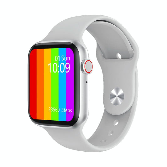 1.75 Inch Ips Smart Watch Waterproof Temp / Heart / Bp / Sleep Monitoring - White