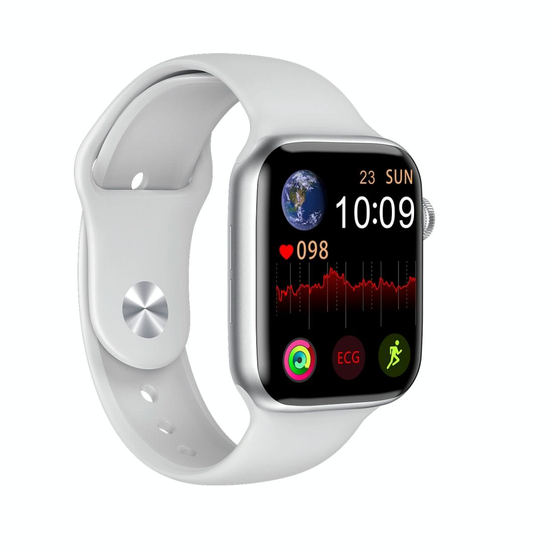 1.75 Inch Ips Smart Watch Waterproof Temp / Heart / Bp / Sleep Monitoring - White
