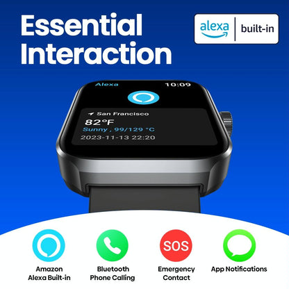 Stylish 1.78 Inch Gps Smart Watch With Bluetooth Calling Heart Rate & Blood Oxygen - White