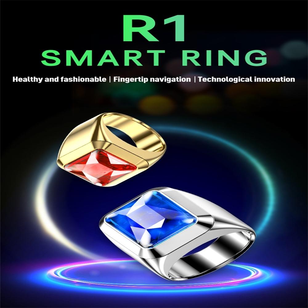 Smart Ring With Heart Rate Blood Oxygen Sleep And Remote Photography Support - Green