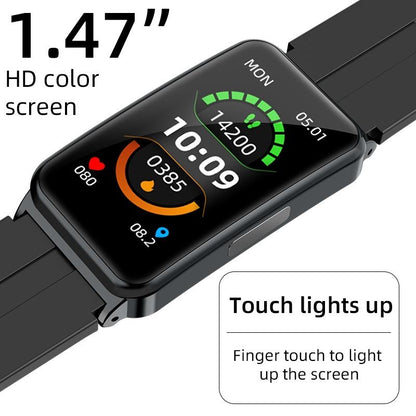 Smart Watch With Heart Rate And Blood Pressure Monitoring - Colour Screen - Pink