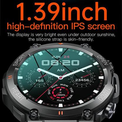 Smart Heart Rate And Blood Pressure Wristband - Monitor - Khaki