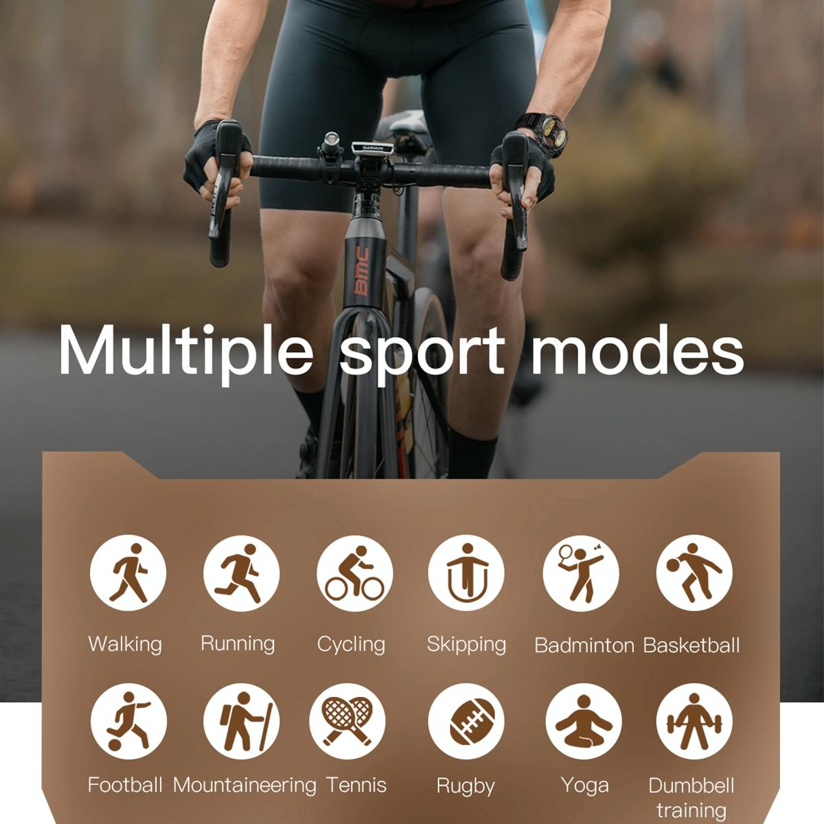 Smart Heart Rate And Blood Pressure Wristband - Monitor - Khaki