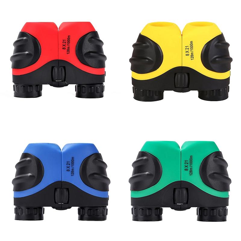 Mini Hd Binoculars for Children - Compact and High-quality - Yellow
