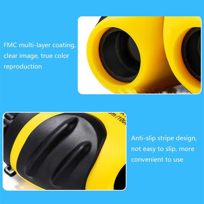 Mini Hd Binoculars for Children - Compact and High-quality - Yellow