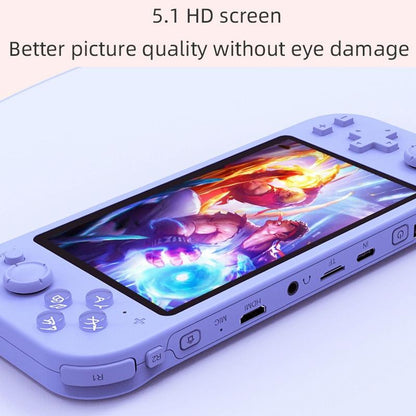 Portable Dual-Handle Game Console - Rg3000 - Gray