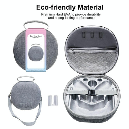 Meta Quest 3 Carrying Bag - Protective & Portable - Grey