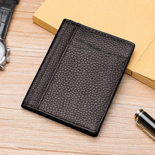 Multi-card Rfid Defense Bag for Ids - Dark Brown