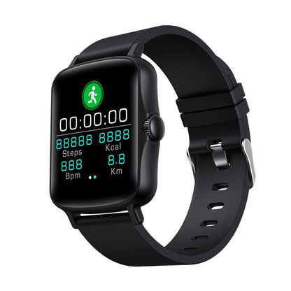 1.44 Inch Ip67 Waterproof Smart Watch With Hd Touch Screen - Black