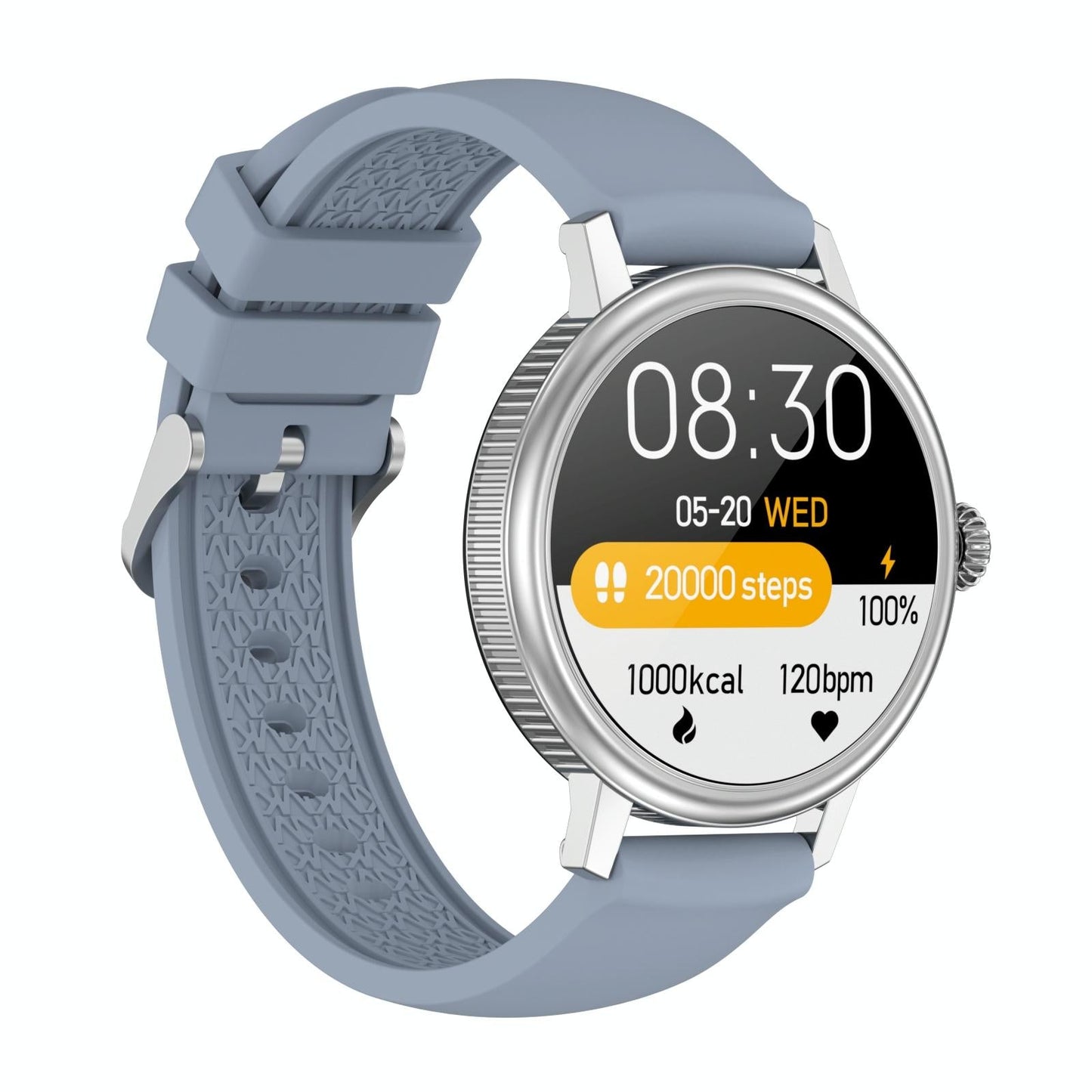 Smart Silicone Screen Watch - Pink