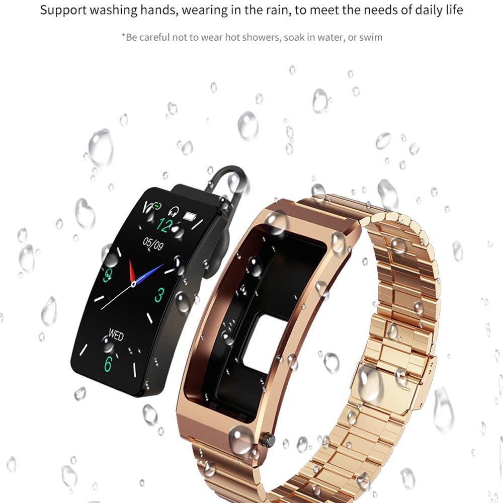 Sleep Oxygen Monitoring Smart Bracelet - Rose Gold