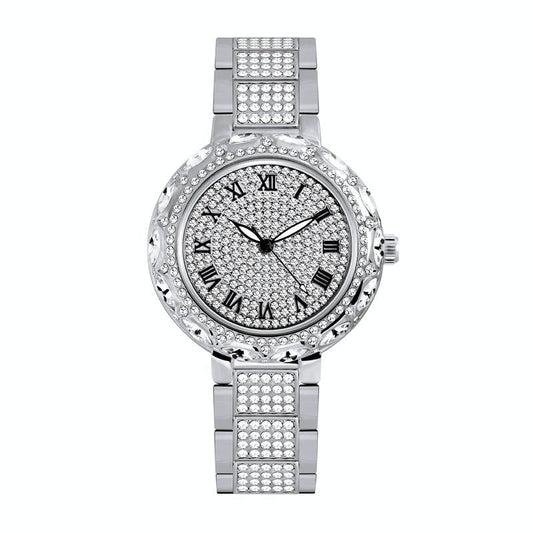 Diamond Chain Watch for Women - Elegant and Timeless - Silver