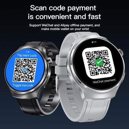 1.46 Inch Colour Screen Smart Watch Support Bluetooth Call / Heart Rate Monitoring - Silver