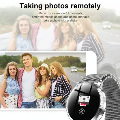 Waterproof Smartwatch With Colour Screen - Ipx67 - Black