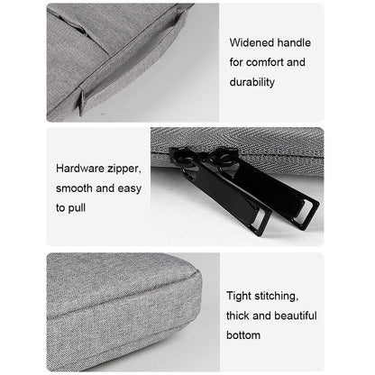 Waterproof Laptop Handbag - 15.6 Inches Shock-absorbing & Large-capacity - Mysterious Black