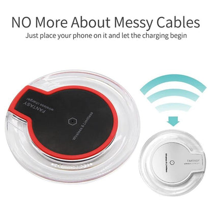 Qi Standard Wireless Charger Black