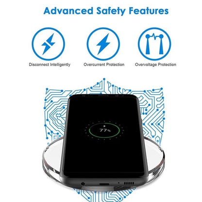 Qi Standard Wireless Charger Black