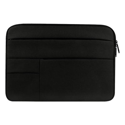 15.6 Inch Laptop Tablet Bag with Multiple Pockets - Portable and Durable - Black
