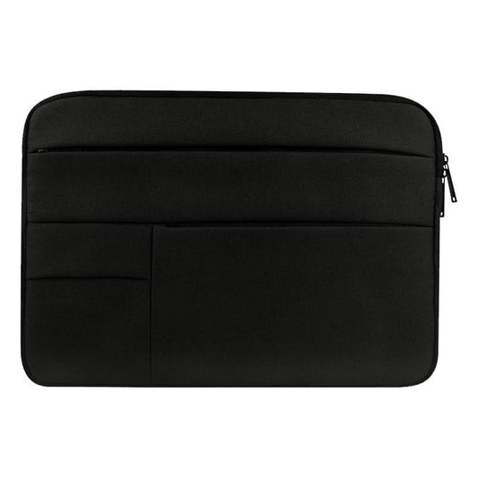 15.6 Inch Laptop Tablet Bag with Multiple Pockets - Portable and Durable - Black