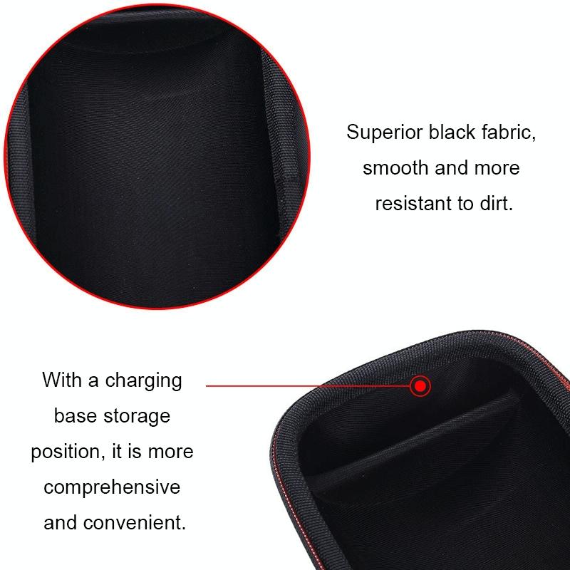 Shockproof Eva Bag for Bose Soundlink Revolve Speaker - Black