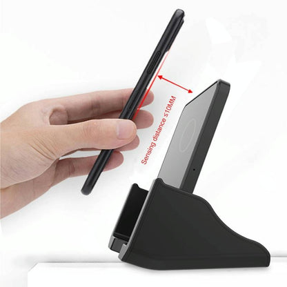 10W Vertical Wireless Charger For Mobile Phones Black