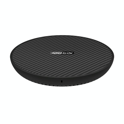 Wireless Charger Pad Aramid Fiber Qi Standard Black