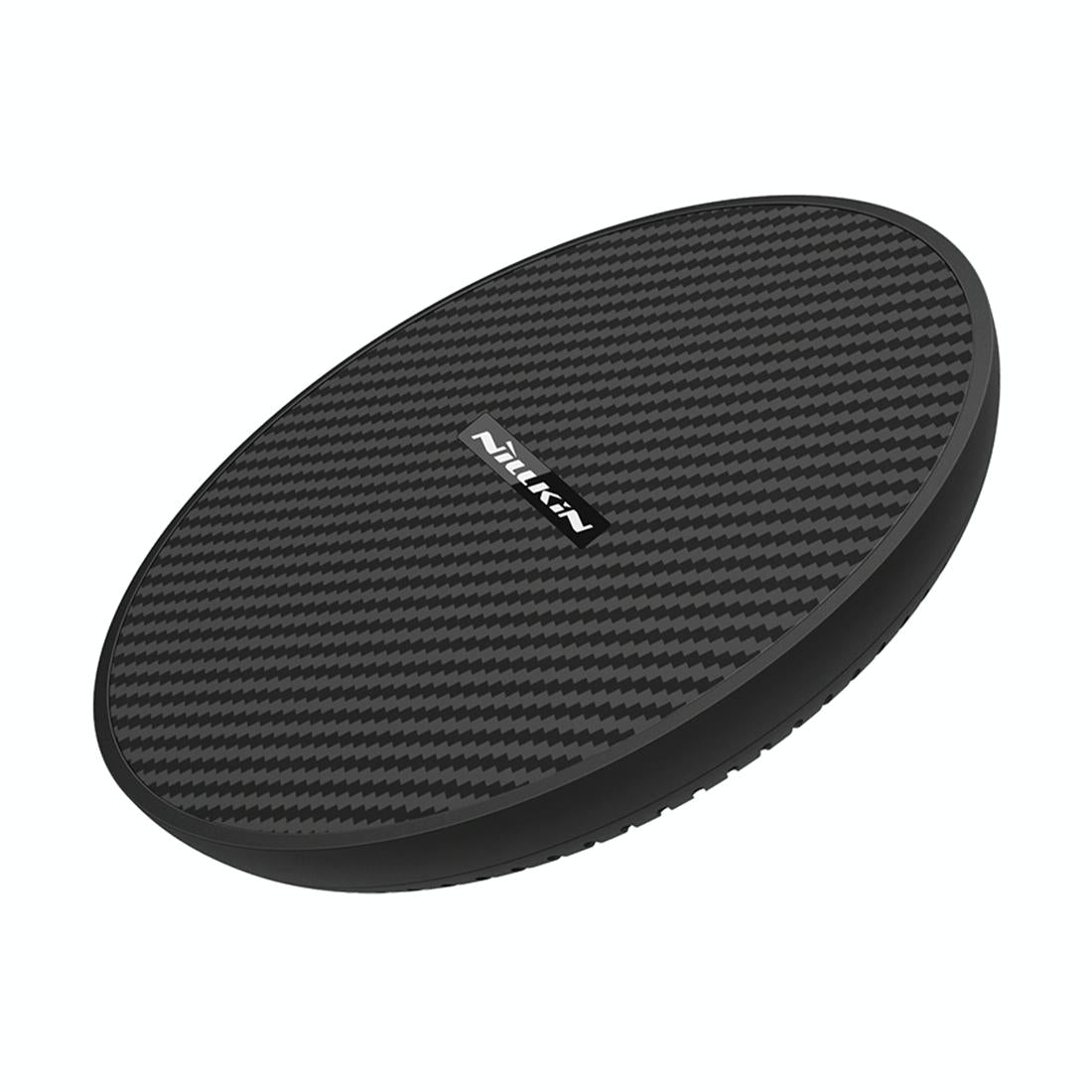 Wireless Charger Pad Aramid Fiber Qi Standard Black