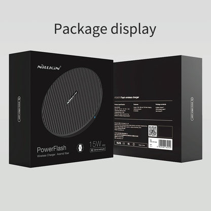 Wireless Charger Pad Aramid Fiber Qi Standard Black