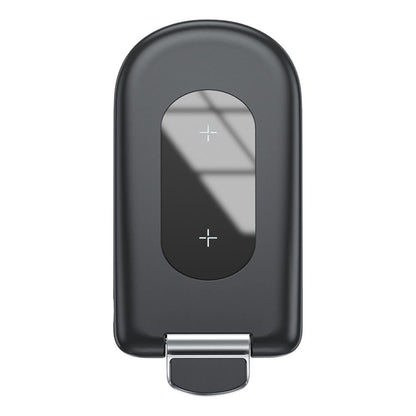 Foldable 15W Wireless Charger For Mobile Phones Black