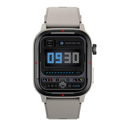1.7 Inch Tft Hd Screen Smart Watch Support Bluetooth Calling / Blood Pressure Monitoring - Grey