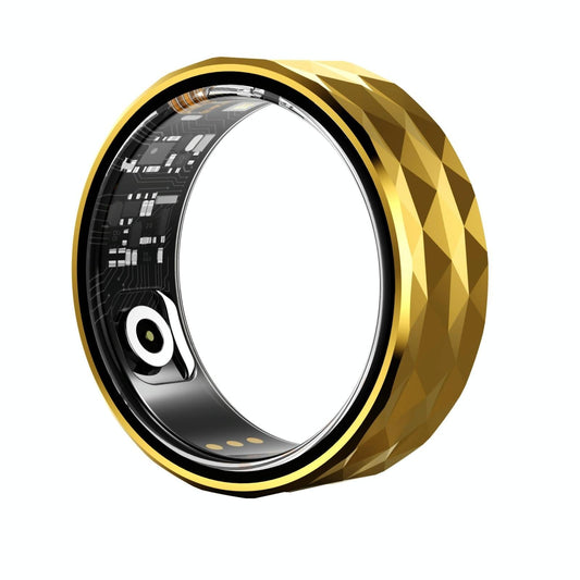 Smart Ring For Health Monitoring And Exercise - R12M Size 18 - Silver