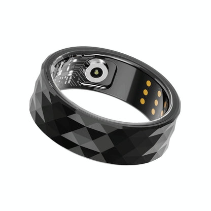 Smart Ring For Health Monitoring And Exercise - R12M Size 18 - Silver