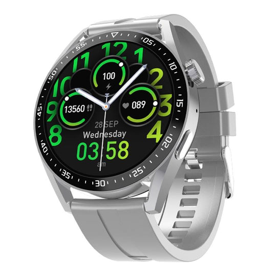 1.39 Inch Ip67 Waterproof Health Monitoring Bluetooth Call Smart Watch With Nfc Payment - Coffee
