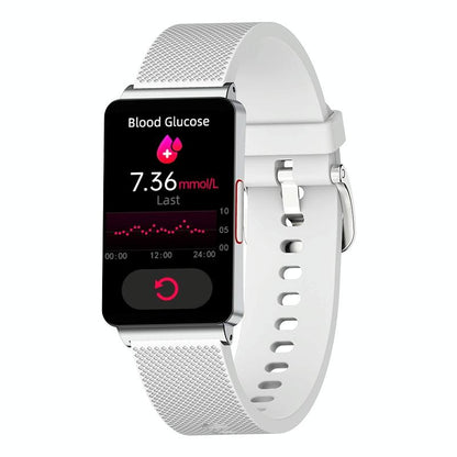 Smart Health Monitoring Watch With Colour Screen - Red