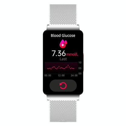Smart Health Monitoring Watch With Colour Screen - Red