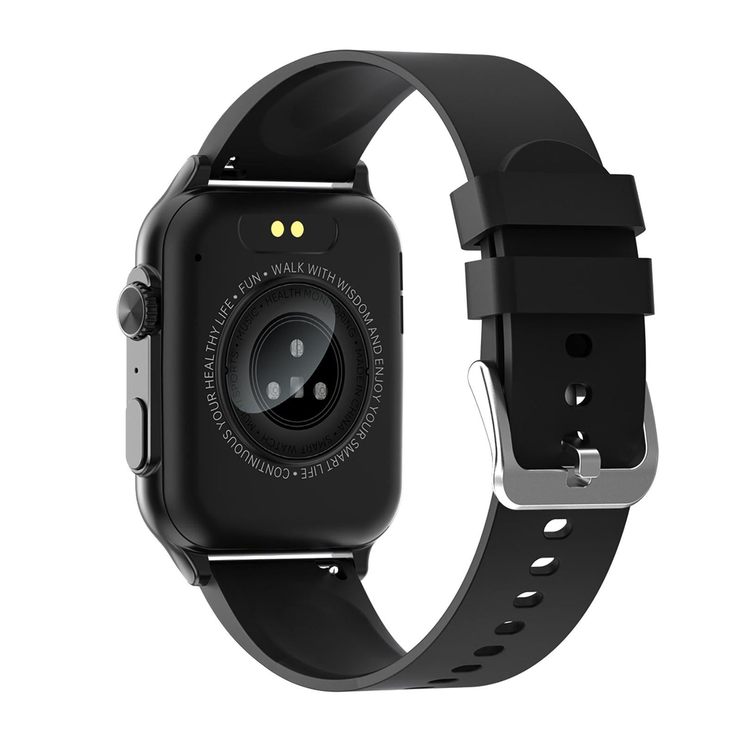 1.96 Inch Ips Screen Smart Watch Supports Bluetooth Calls / Blood Oxygen Monitoring - Silver