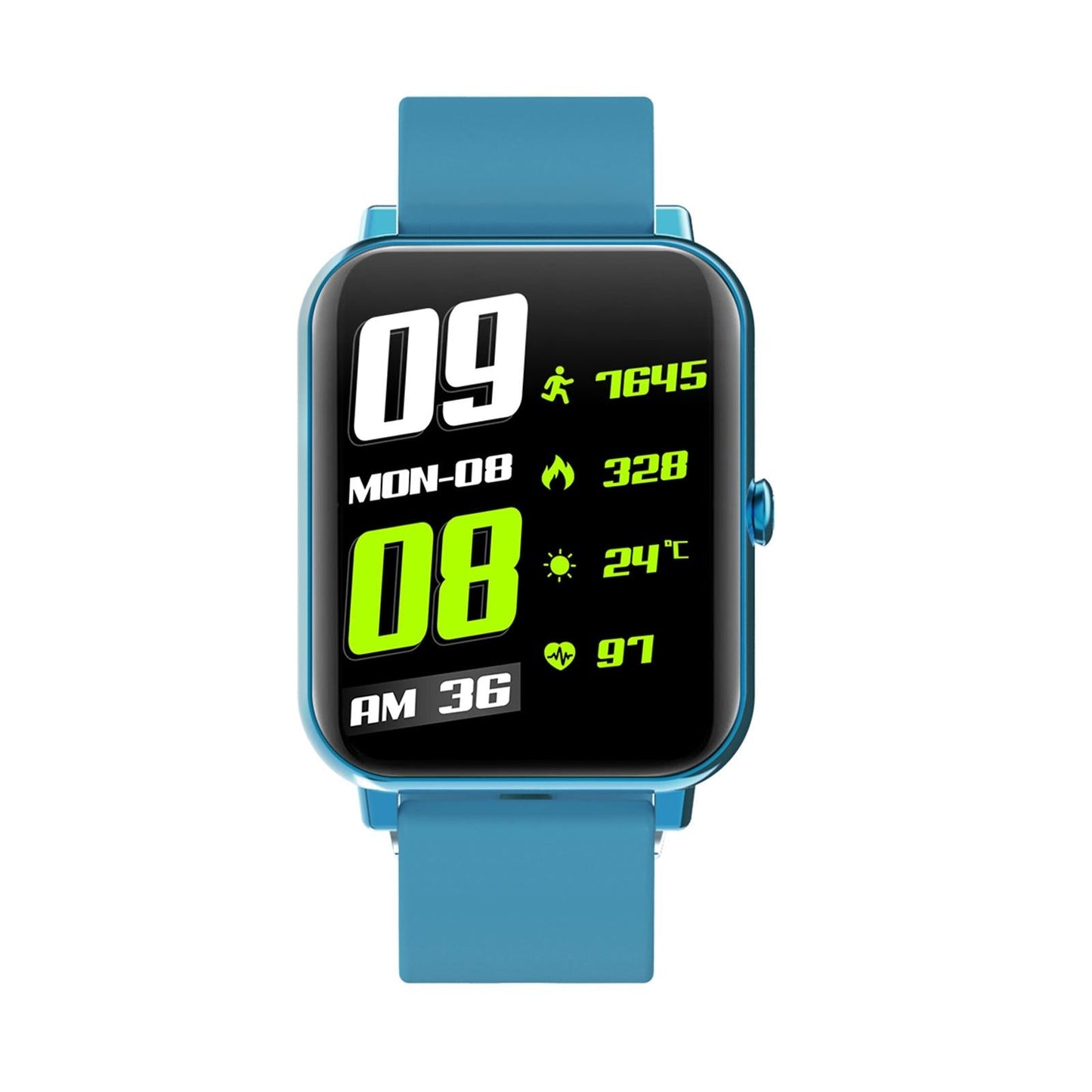 1.69 Inch Tft Screen Ip67 Waterproof Smart Watch Support Body Temperature Monitoring / Sleep Monitoring / Heart Rate Monitoring / Incoming Call Reminder - Pink