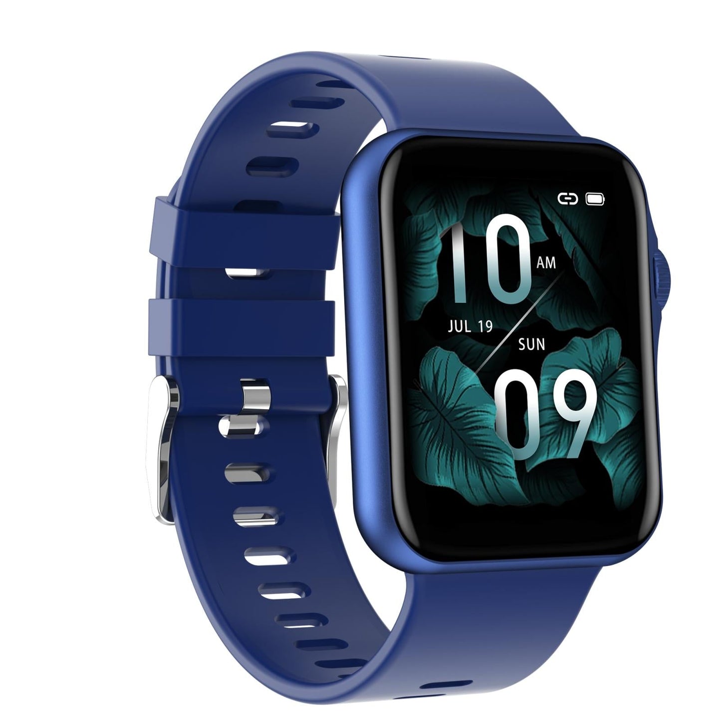 1.6 Inch Waterproof Smart Watch With Ips Colour Screen Sport Sleep Heart Rate Monitoring - Grey