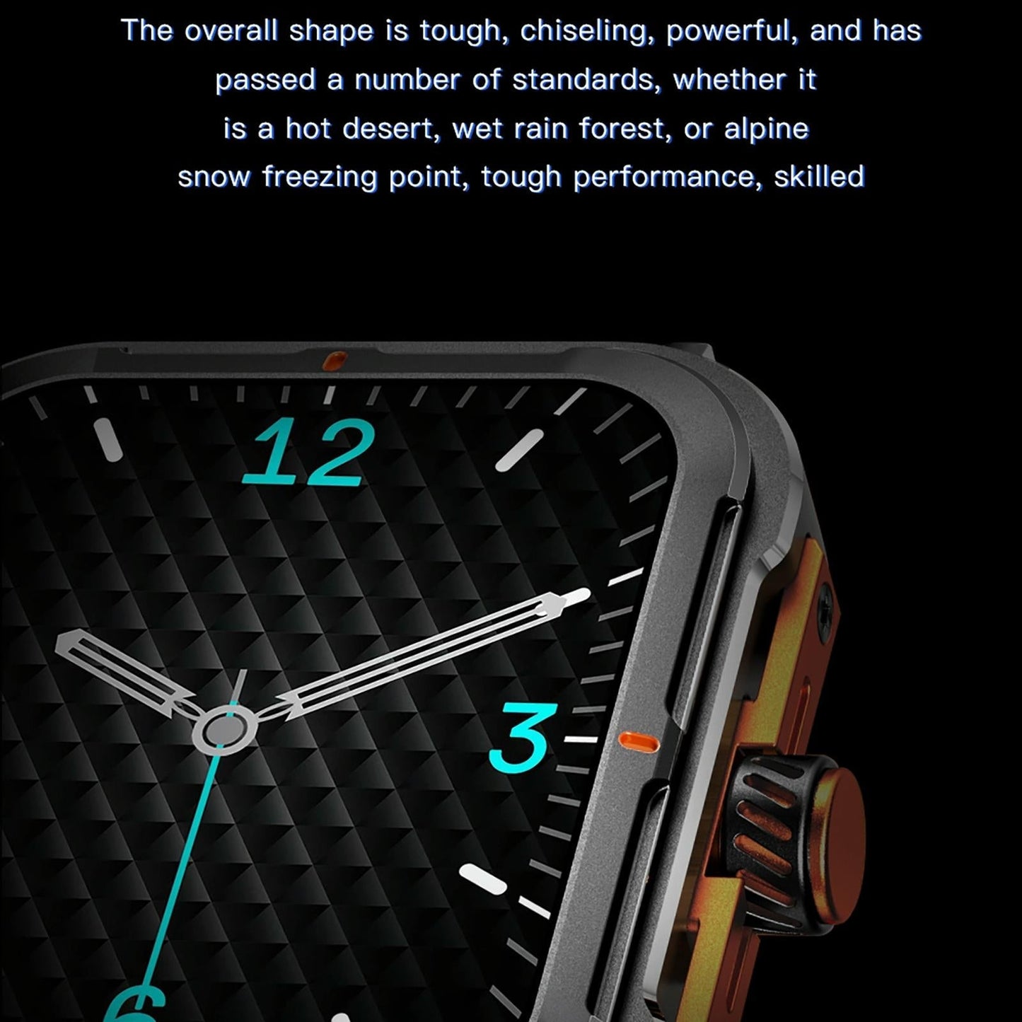 1.9 Inch Tft Square Screen Smart Watch Supports Blood Pressure Monitoring - Silver