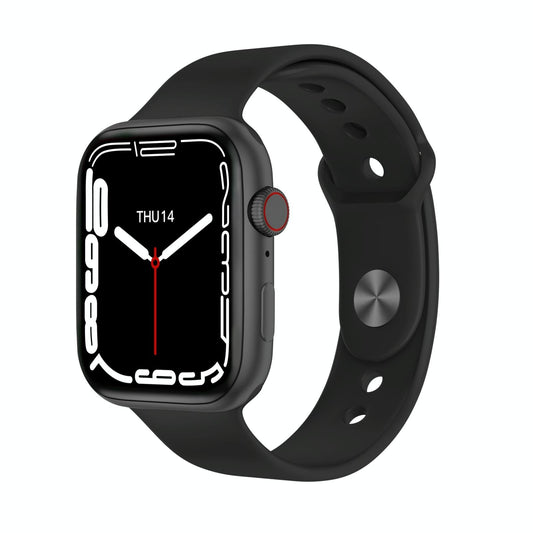 1.75 Inch Tft Screen Smart Watch Support Blood Pressure Monitoring / Sleep Monitoring - Black