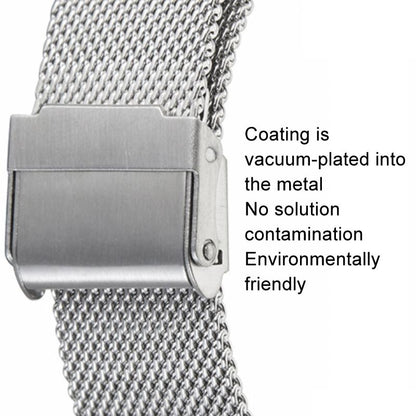 Stainless Steel Men Quartz Watch with Magnetic Strap - 40mm - Rose Gold