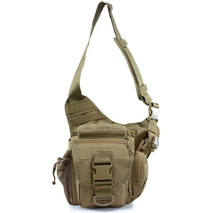 Waterproof One Shoulder Camera Bag - Army Green