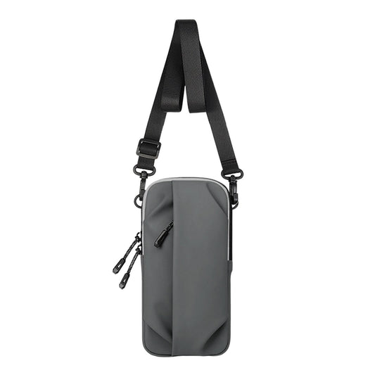 Multi Function Crossbody Bag For Outdoor Sports Fits Mobile Phones Men And Women - Black