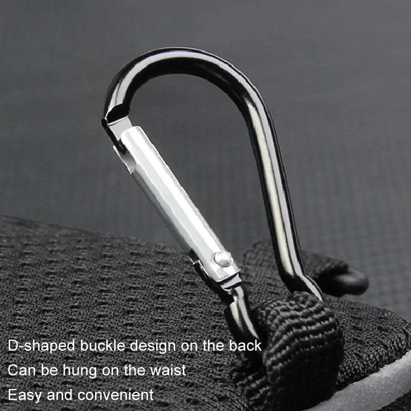 Multi Function Crossbody Bag For Outdoor Sports Fits Mobile Phones Men And Women - Black