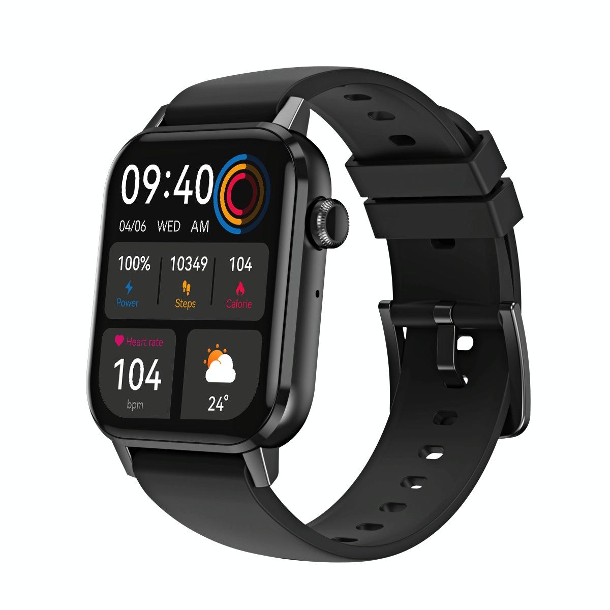 1.69 Inch Multifunctional Heart Rate Smart Watch - Pink