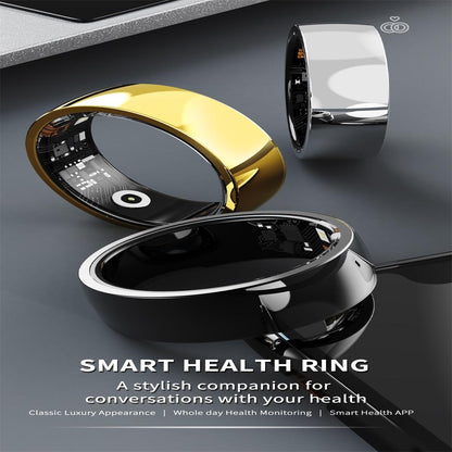 Smart Ring For Health Monitoring And Family Care - Size 22 - Silver